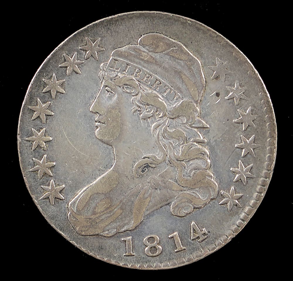 1814 Capped Bust Silver Half Dollar