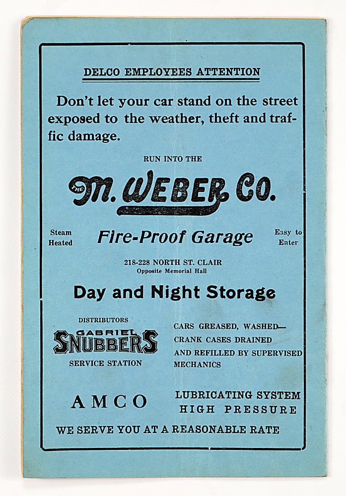 1922 Dayton Triangles Versus Minneapolis Marines Early NFL Program - Exceedingly Rare Example From First Season Under NFL Banner