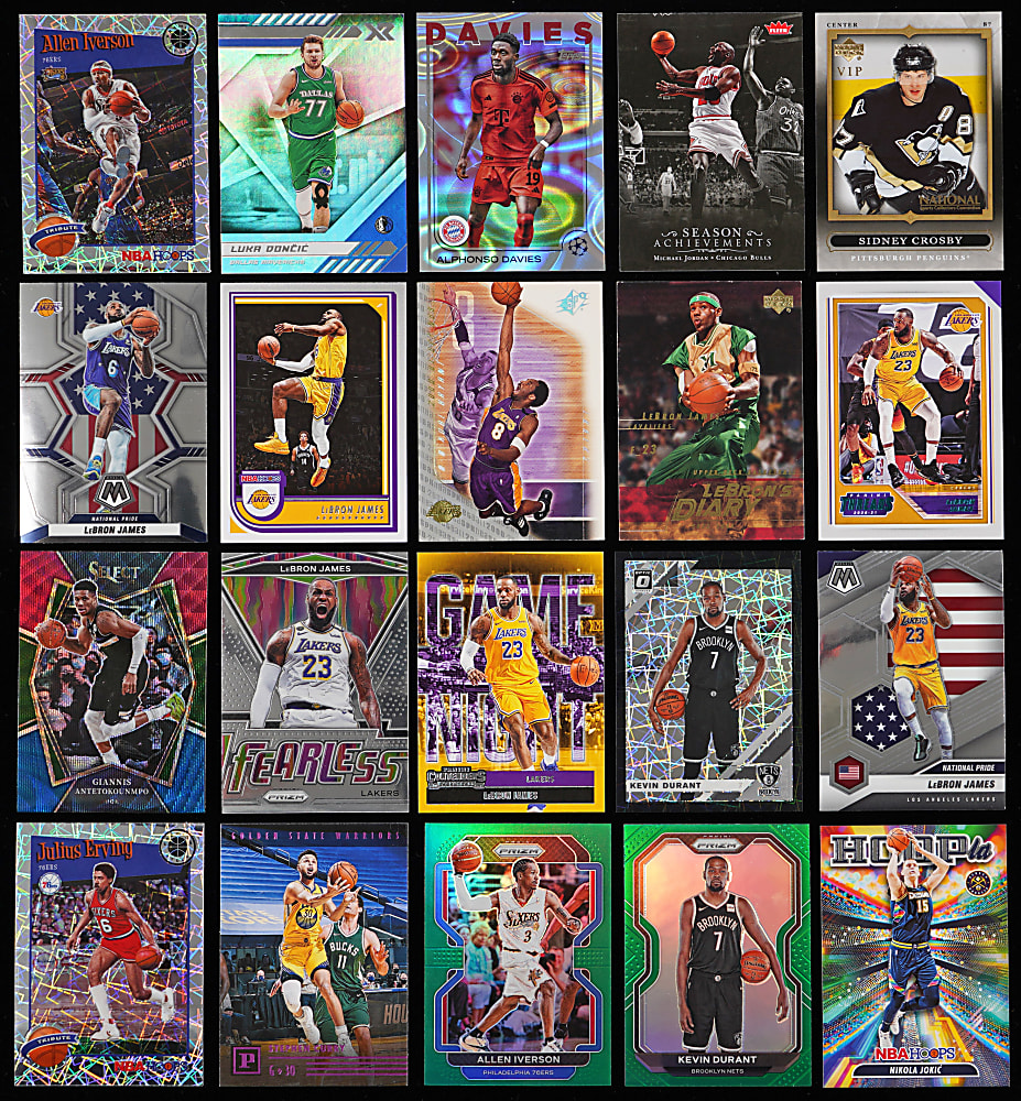 Mostly Post-2020s Multi-Sport Singles Collection (5,500+) Loaded with Superstars & (800+) Inserts