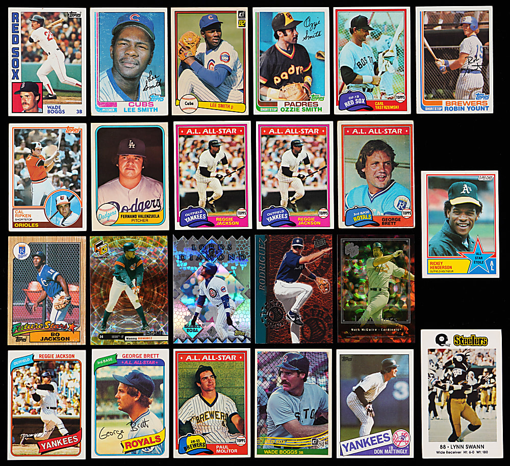 1980s-1990s Multi-Sport Card Collection (8,000+) – Loaded with Several Hundred Hall of Famers & Inserts!