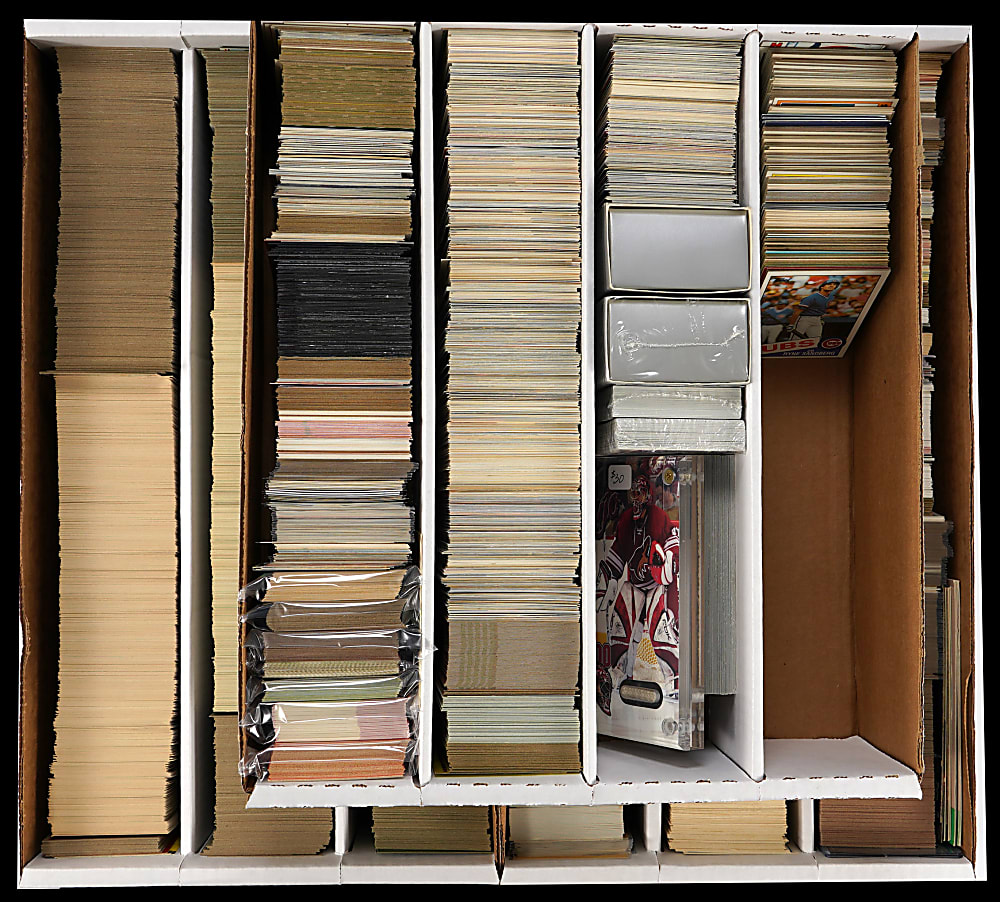 1980s-1990s Multi-Sport Card Collection (8,000+) – Loaded with Several Hundred Hall of Famers & Inserts!