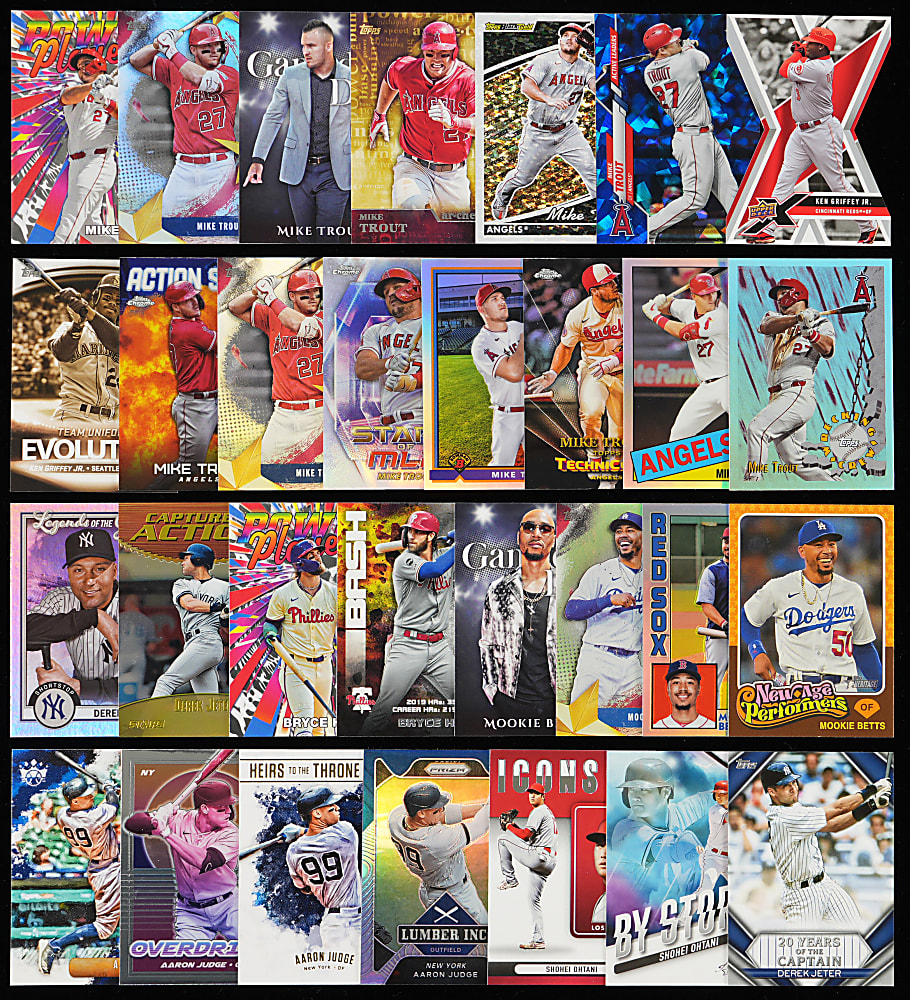 2000-Present Baseball Insert & Parallel Collection (4,000+) Loaded with Stars Including Judge, Harper & Ohtani