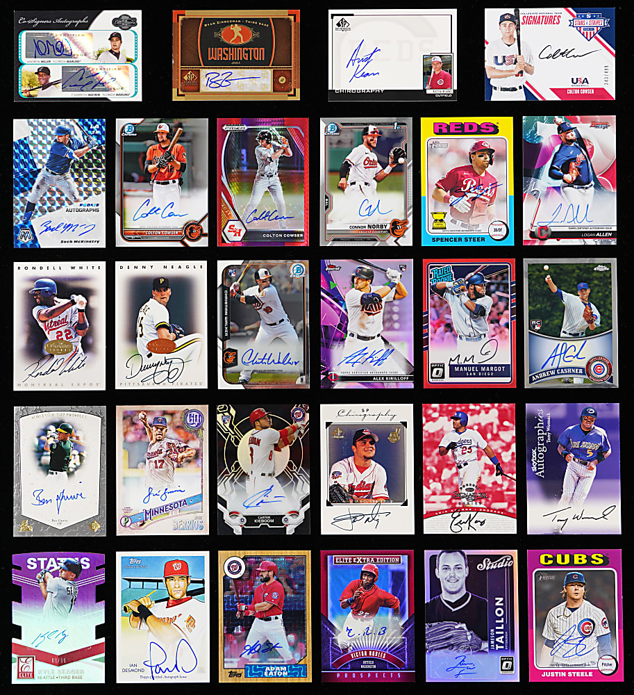 Modern Baseball Certified Autograph Collection (750+) with Hall of Famers & Stars