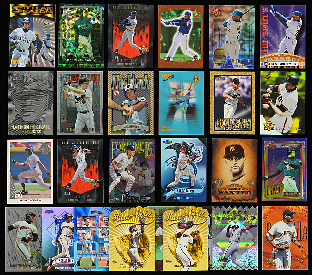 1990s Baseball Insert & Parallel Collection (4,000+) Loaded with Hall of Famers & Stars