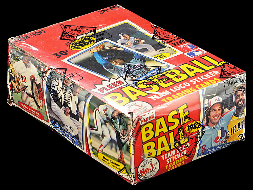 1982 Fleer Unopened Wax Box - BBCE