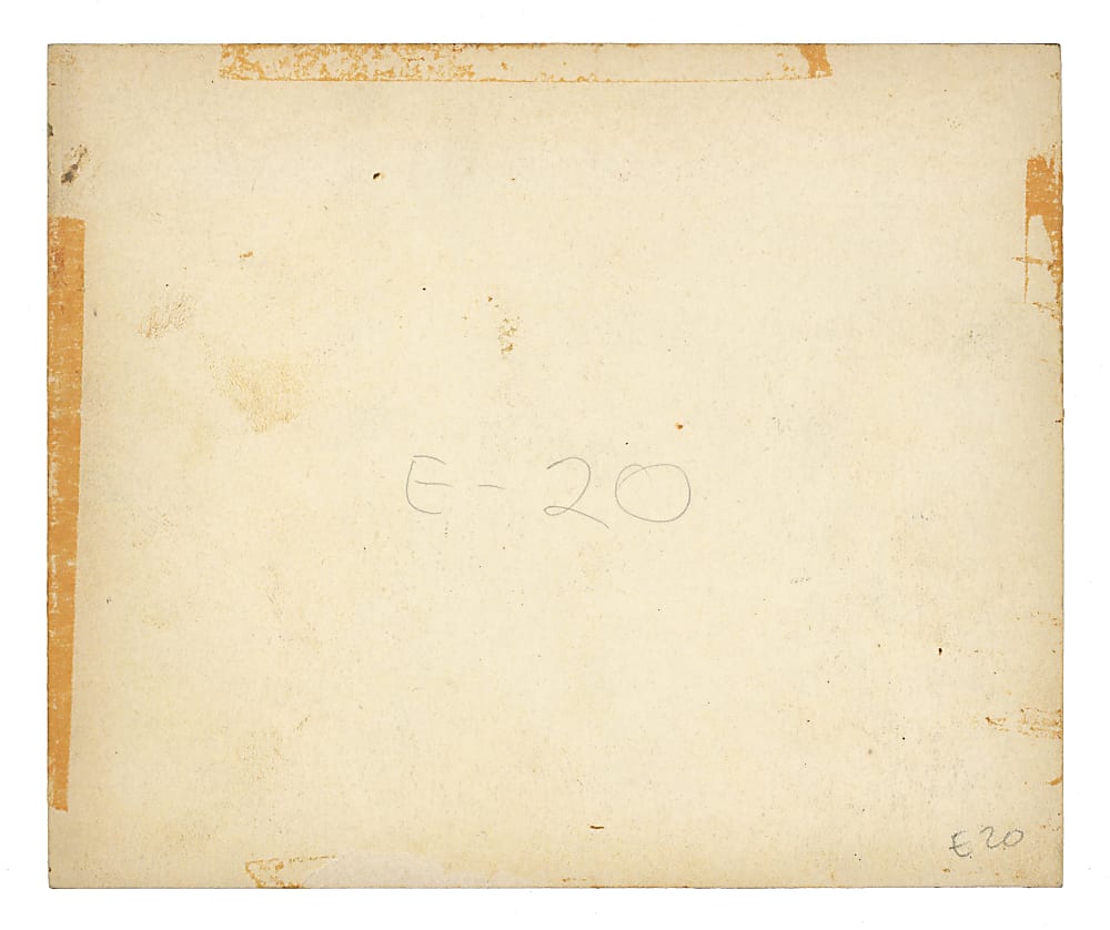 1949 R701-19 Bowman Wild West Cowboy Life #E-20 Killer Bear Original Full Color Artwork