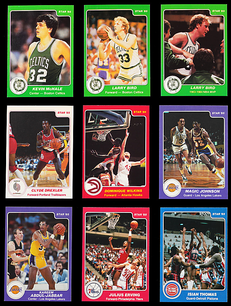1984-1985 Star Basketball Near Set (282/288)