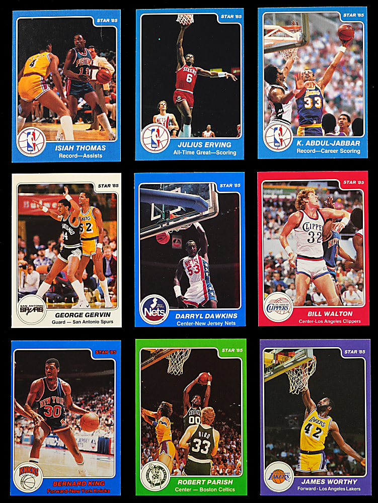 1984-1985 Star Basketball Near Set (282/288)