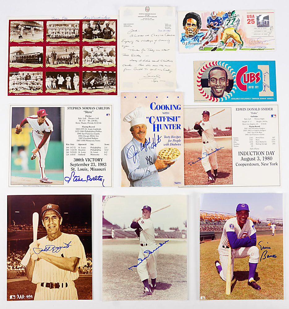 1930s-1980s Signed/Unsigned Balance of Collection (50)