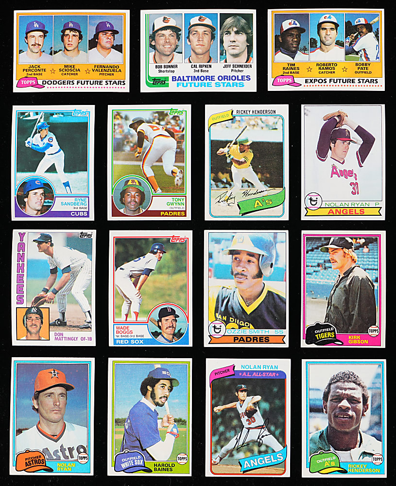 1979-2000 Topps Set Collection (33) with Traded & Factory Sealed