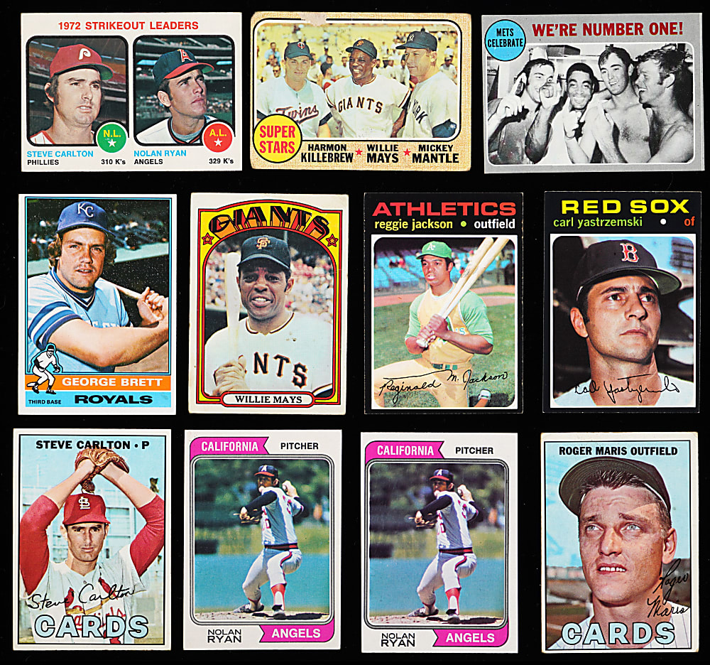 1967-1978 Hall of Fame & Star Collection (100) with Mike Schmidt Rookie