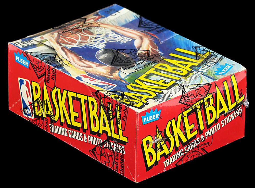 1989-1990 Fleer Basketball Unopened Wax Box - BBCE
