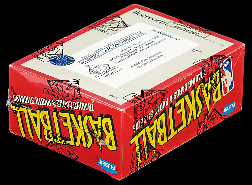 1989-1990 Fleer Basketball Unopened Wax Box - BBCE