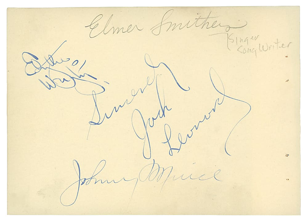 1938 Washington Redskins Team Sheet Signed by (9) Including Tougher Turk Edwards - 2nd Season in Washington