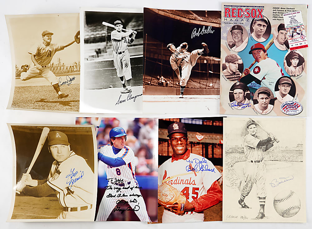 1940s-1990s Autographed Treasure Chest (25) with Sandy Koufax