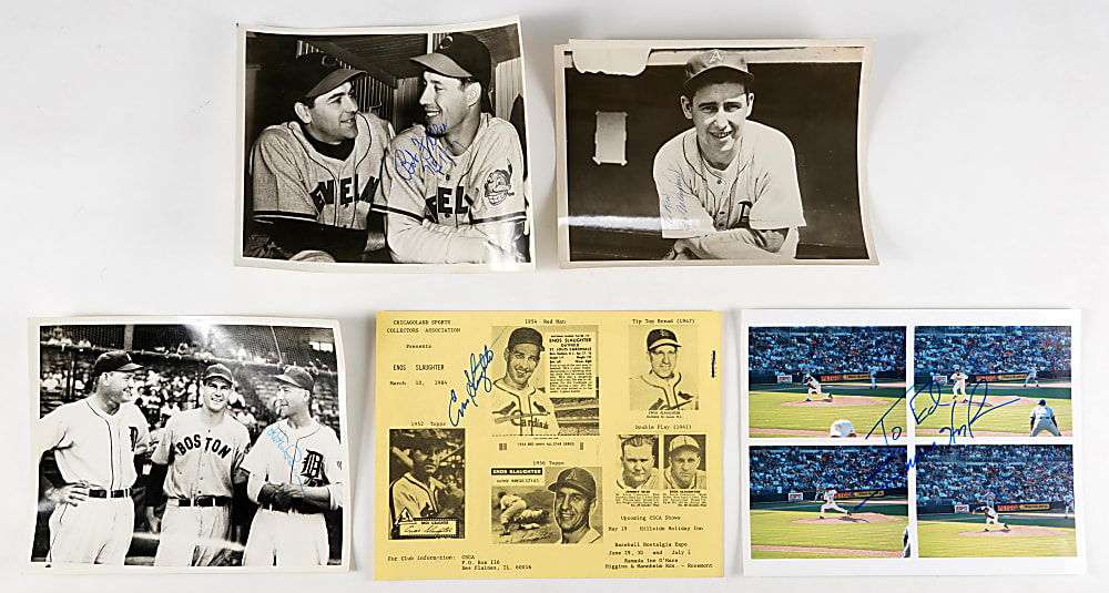 1940s-1990s Autographed Treasure Chest (25) with Sandy Koufax