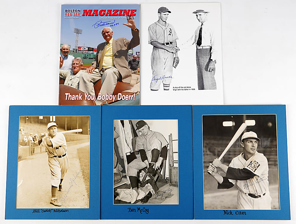 1940s-1990s Autographed Treasure Chest (25) with Sandy Koufax