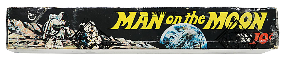 1969 Topps Man on the Moon Unopened Wax Box (24 Packs) - BBCE