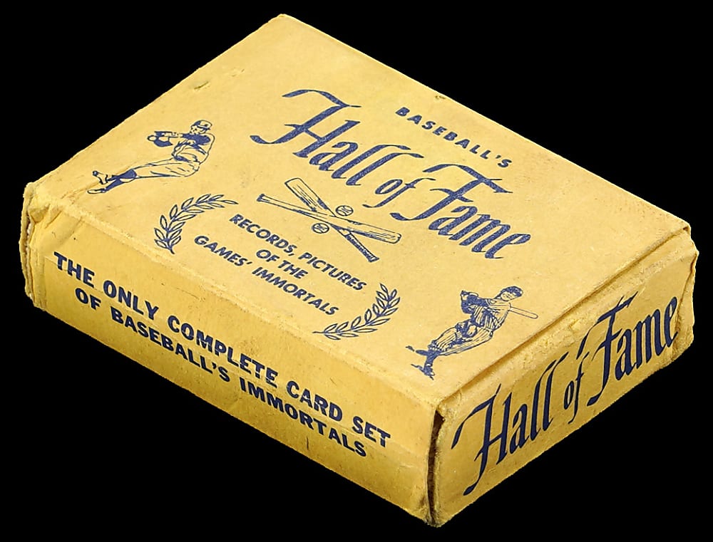 1953 Callahan Hall of Fame Set of (64) Cards in Original Box