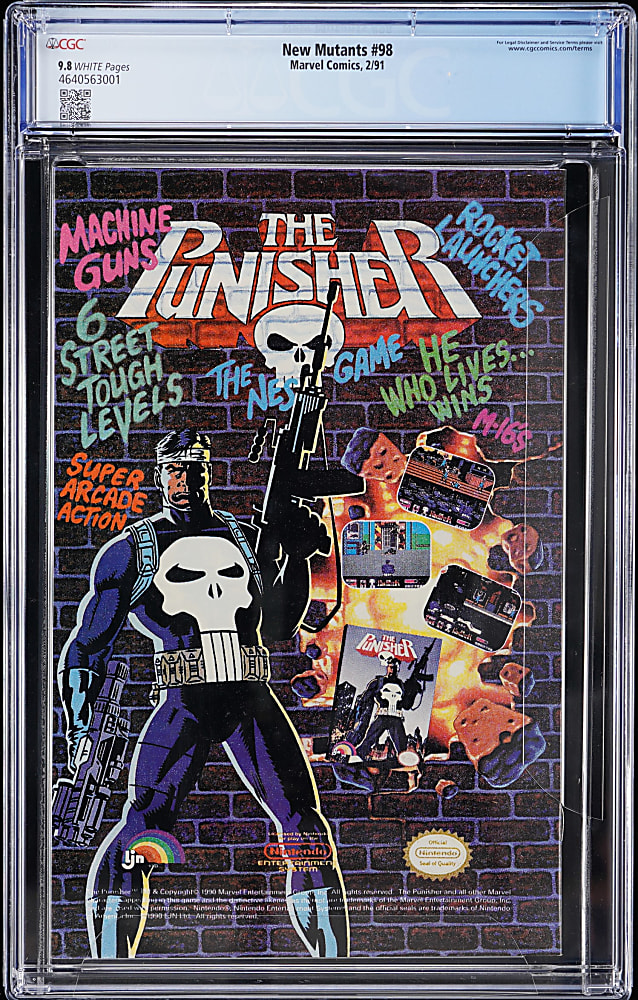 1991 Marvel The New Mutants #98 First Deadpool - CGC 9.8