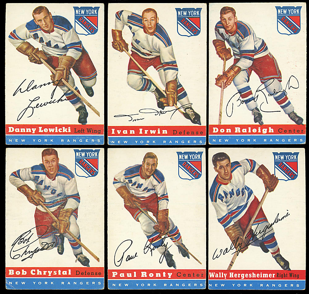 1954-1993 Hockey & Boxing Collection (16) with Gretzky, Howe & Marciano