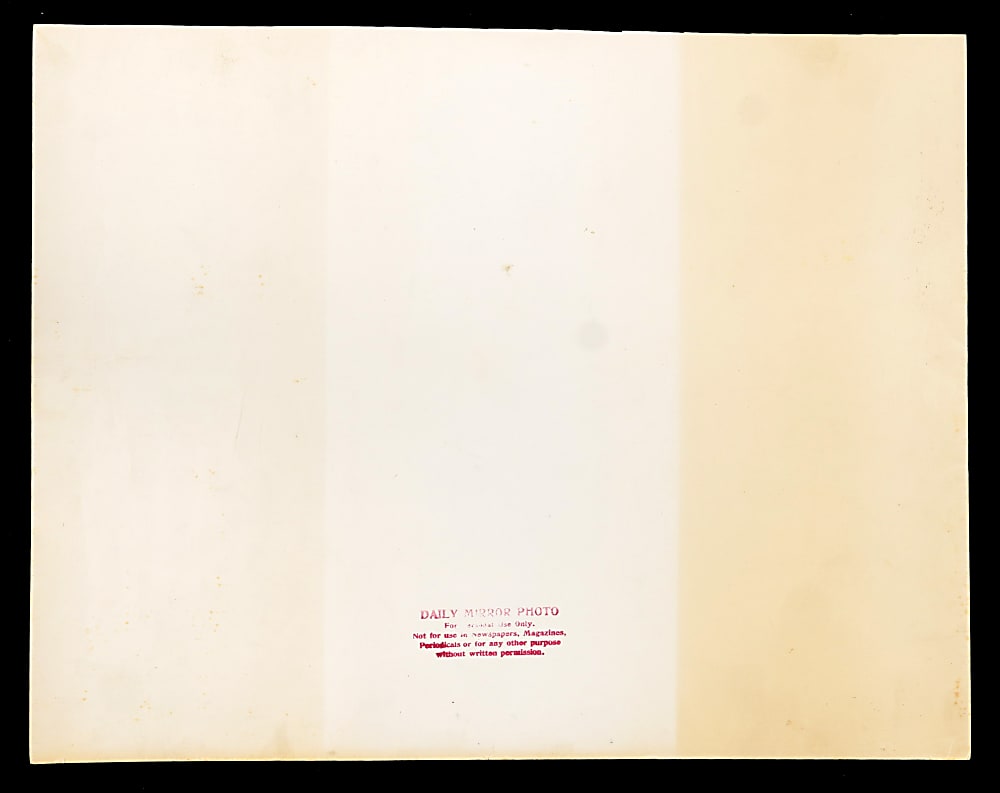 1954 World Champion New York Giants Original New York Daily Mirror 11x14 Photograph