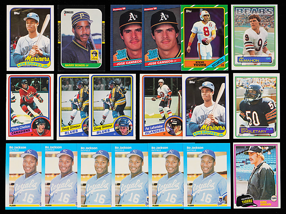 1980s Multi-Sport Singles Collection (450+) with Numerous Key Rookie Cards
