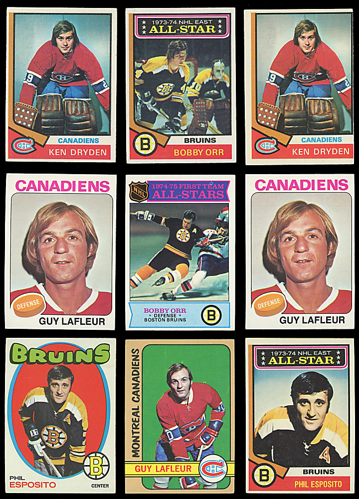 1951-1979 Multi-Sport Hall of Fame & Star Collection (73) with (13) Bobby Orr