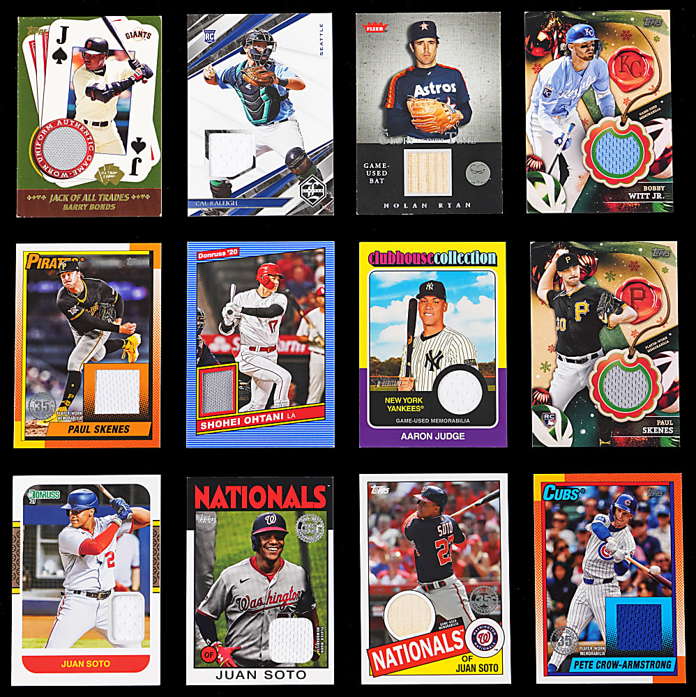 Modern Baseball Game-Used Jersey & Relic Collection (500+) with Hall of Famers & Superstars