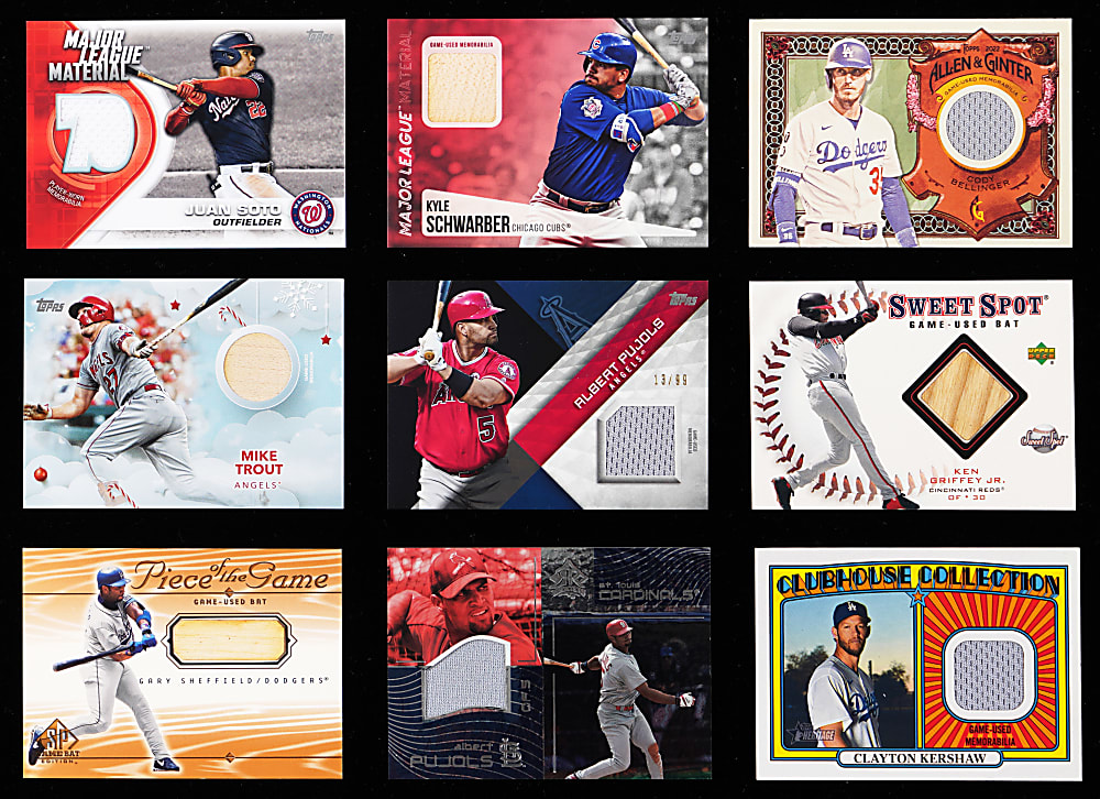 Modern Baseball Game-Used Jersey & Relic Collection (500+) with Hall of Famers & Superstars