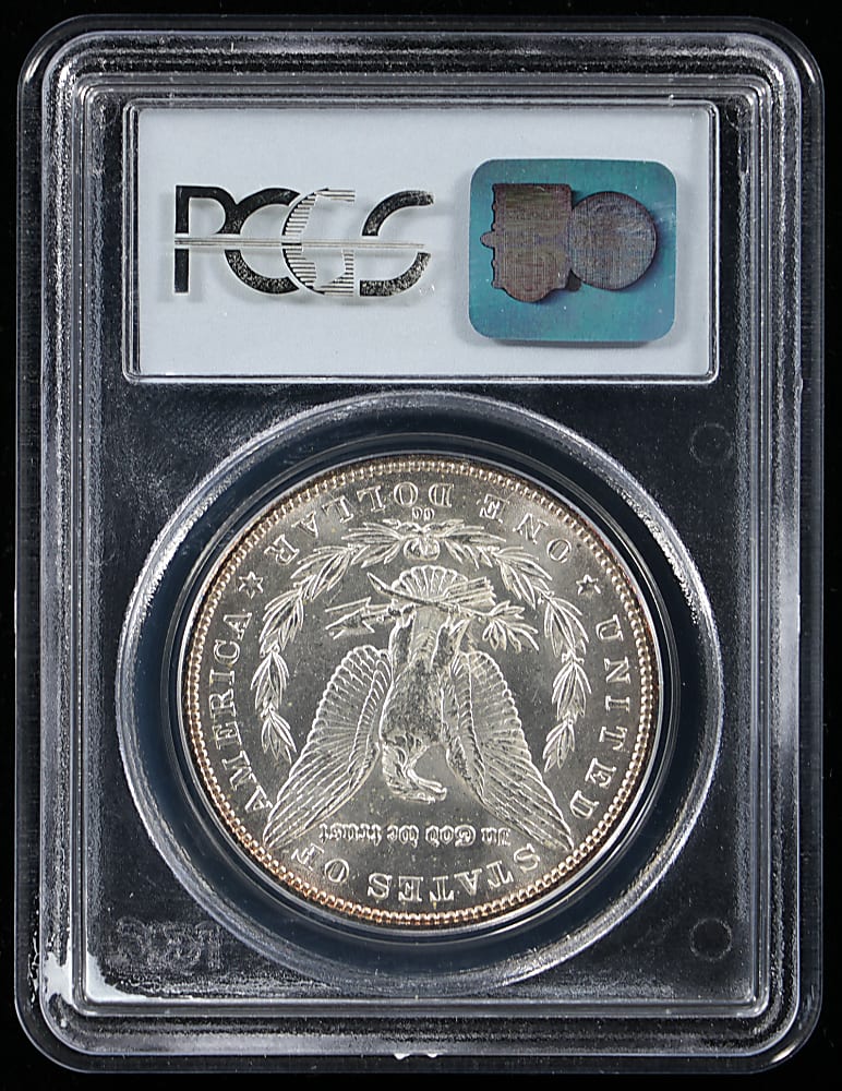 1890-CC Morgan Silver Dollar - PCGS MS63