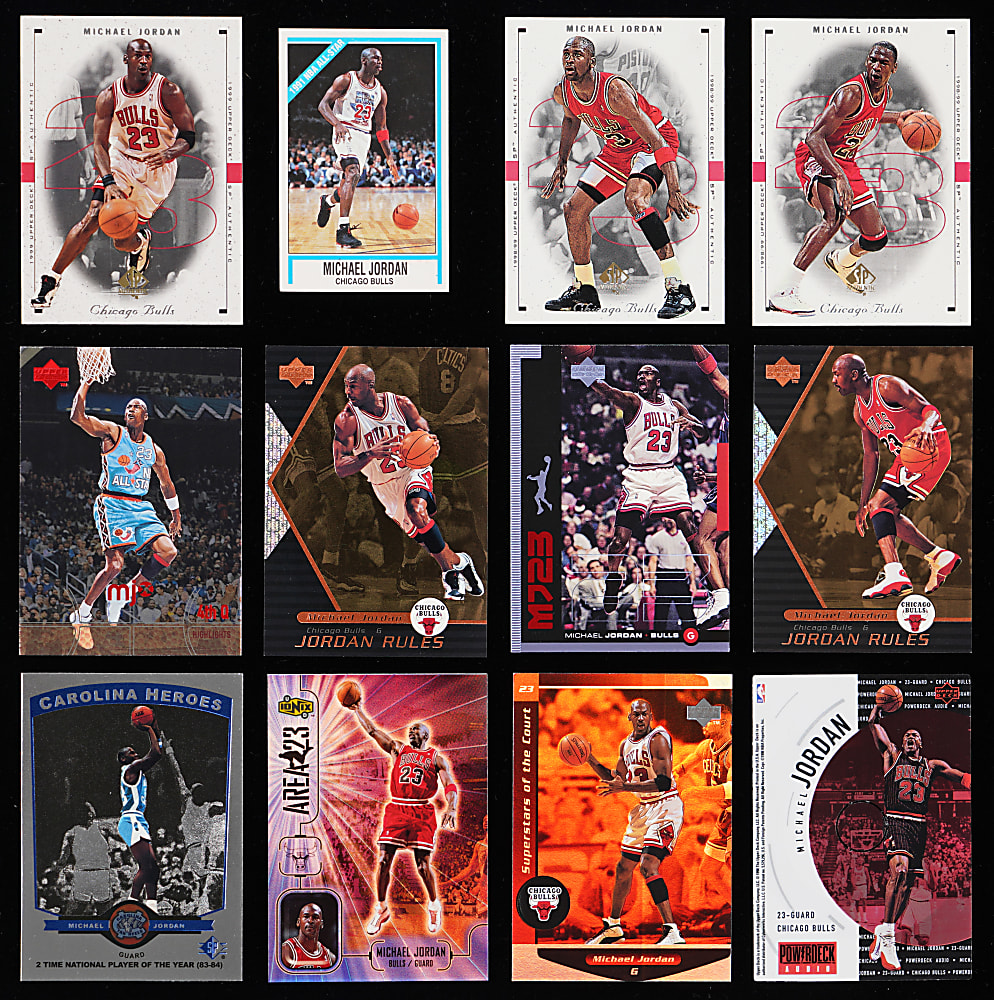 1980s-2000s Michael Jordan Collection (156) with Tougher Inserts Including (6) Numbered Parallels