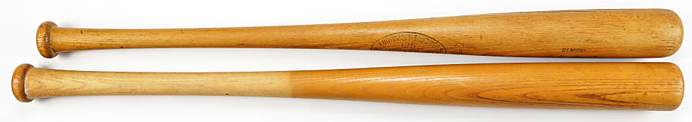 1950s-1960s Jackie Robinson & Mickey Mantle Store Model Bats Pair