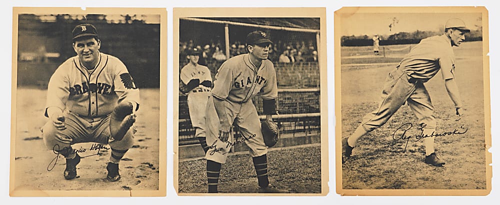 1934 R310 Butterfinger & 1936 R313 National Chicle Fine Pens (9) with (2) Al Simmons