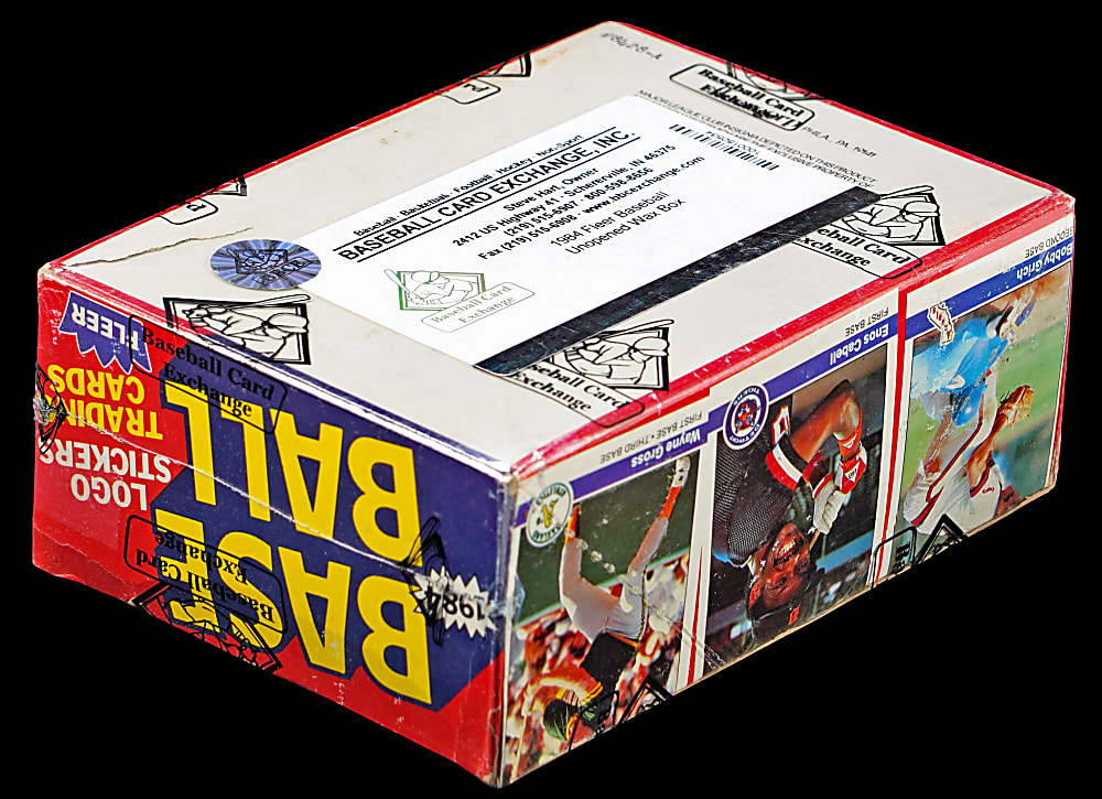 1984 Fleer Unopened Wax Box - BBCE