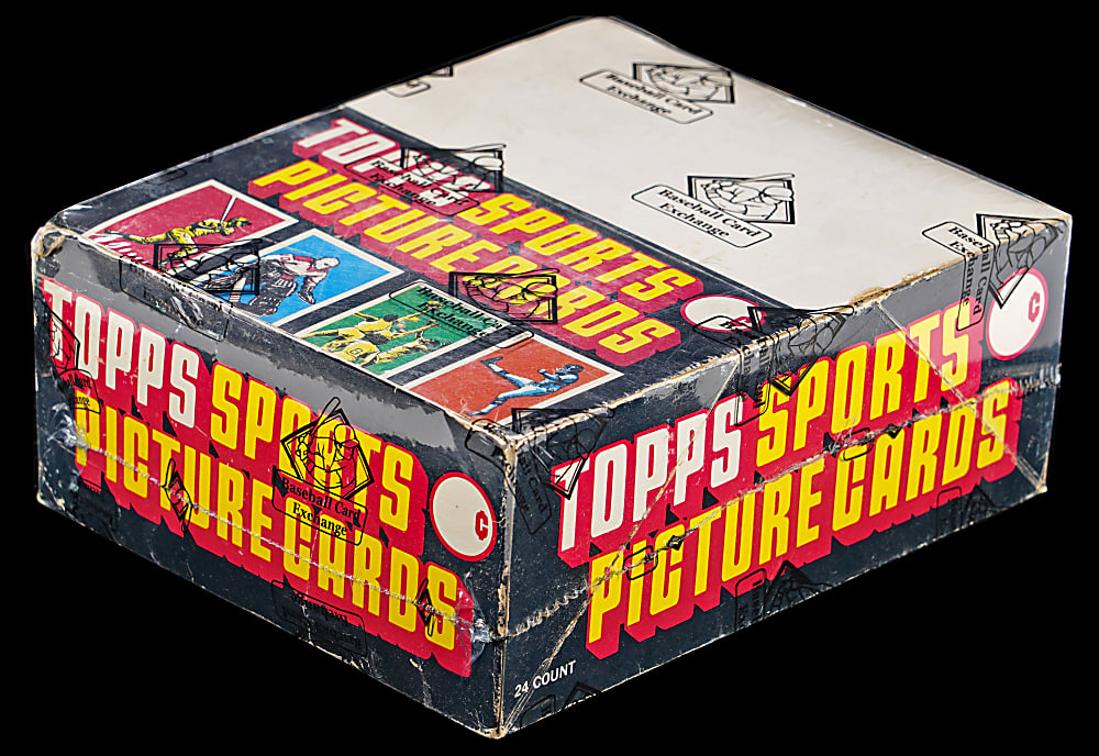 1983 Topps Unopened Rack Pack Box - BBCE