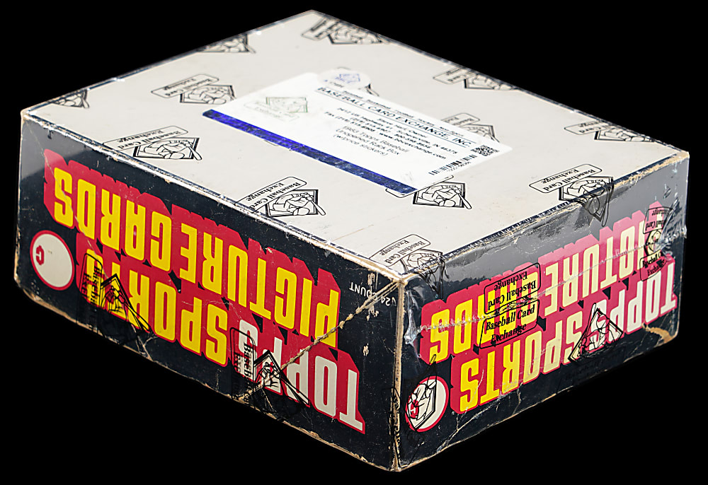 1983 Topps Unopened Rack Pack Box - BBCE