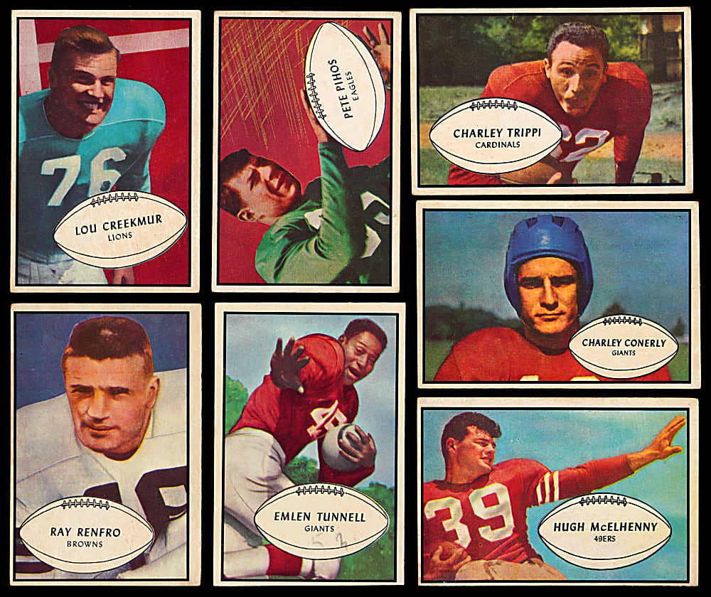 1953 Bowman Football Complete Set (96)