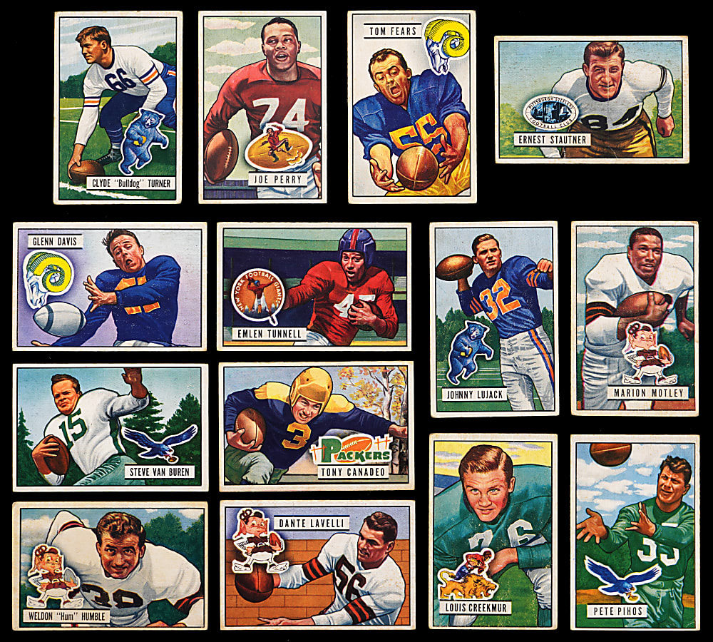 1951 Bowman Football Complete Set (144)