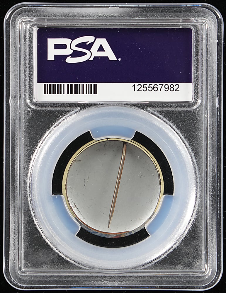 1956 Topps Pins Chuck Stobbs Shortprint PSA VG-EX 4