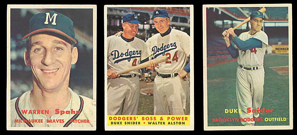 1957-1961 Topps Baseball & Football Shoebox Collection (313) with (25+) Hall of Famers Including Carl Yastrzemski Rookie