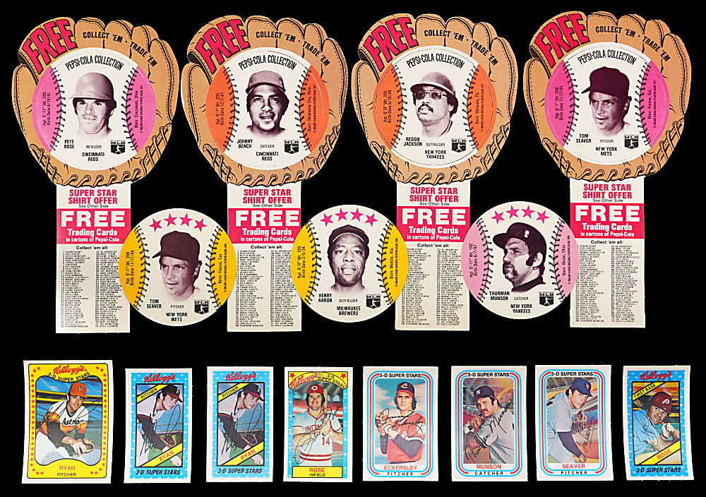 1971-1981 Oddball Collection (390) with (6) 1975 Hostess King Dons Complete Boxes Including Nolan Ryan & Robin Yount Rookie