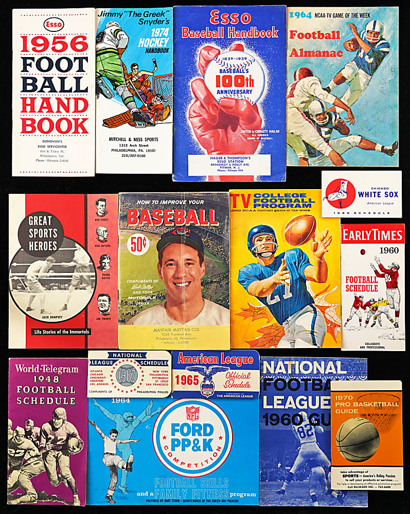 1940s-1970s Multi-Sport Publication Collection (75+)
