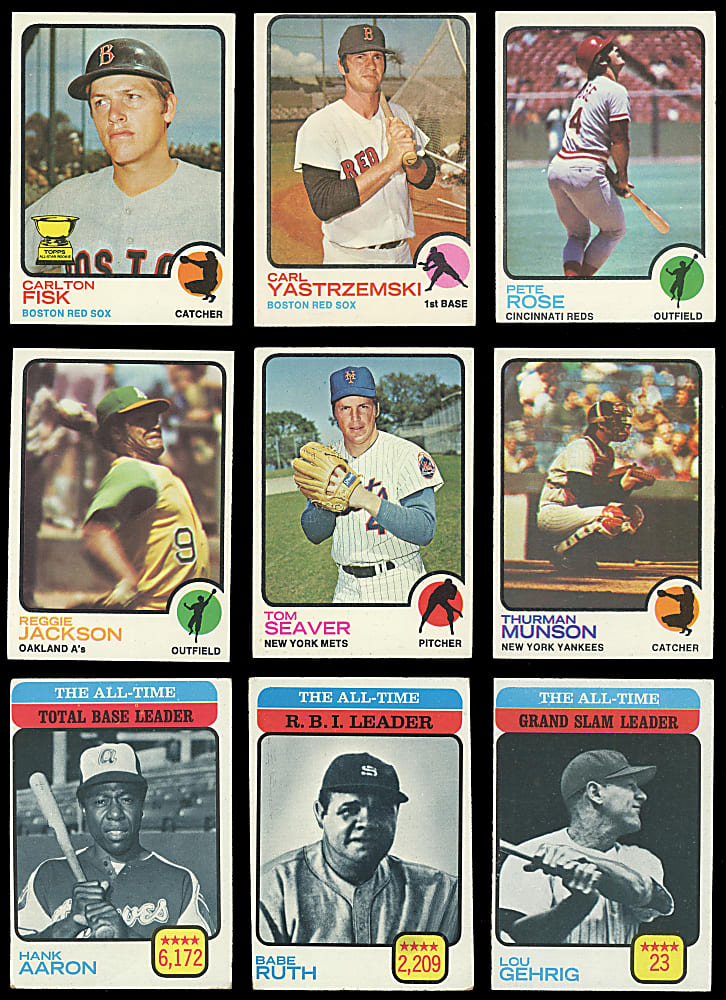 1973 Topps Complete Set (660)