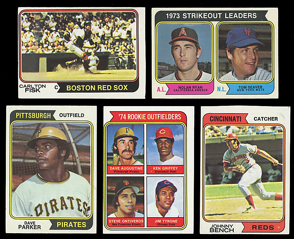 1974 Topps Complete Set (660) Plus Traded (44) Set