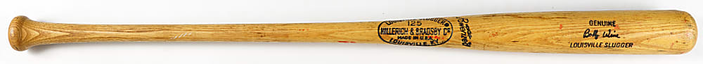 Early 1980s Bobby Wine Pro Model Coach's Bat