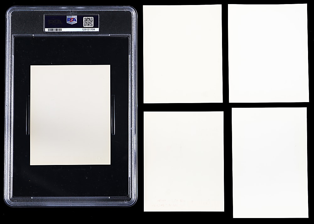 1968-1971 Cincinnati Reds/Bengals Partridge Meats Collection (5) with PSA VG-EX+ 4.5 Johnny Bench Rookie