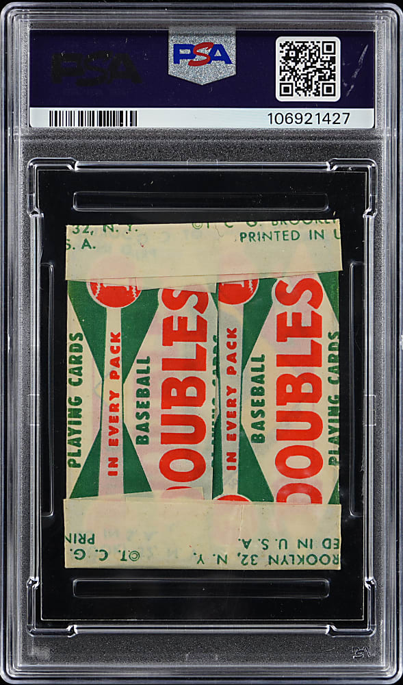 1951 Topps Red Backs Unopened Pack PSA NM 7