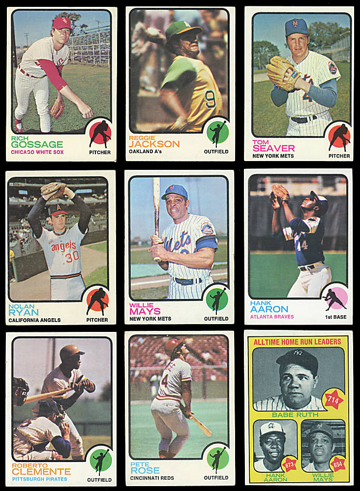 1973 Topps Near Set (659/660)