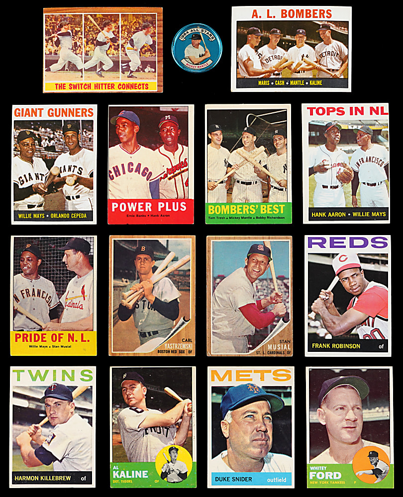 1961-1966 Shoebox Collection (800+) with (100+) Hall of Famers & 1962-1964 Partial/Starter Sets